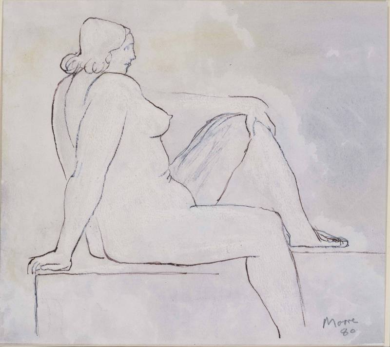 Seated Nude