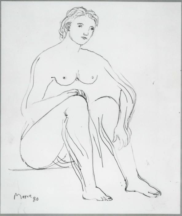 Seated Nude