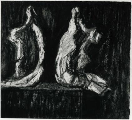 Two Seated Figures