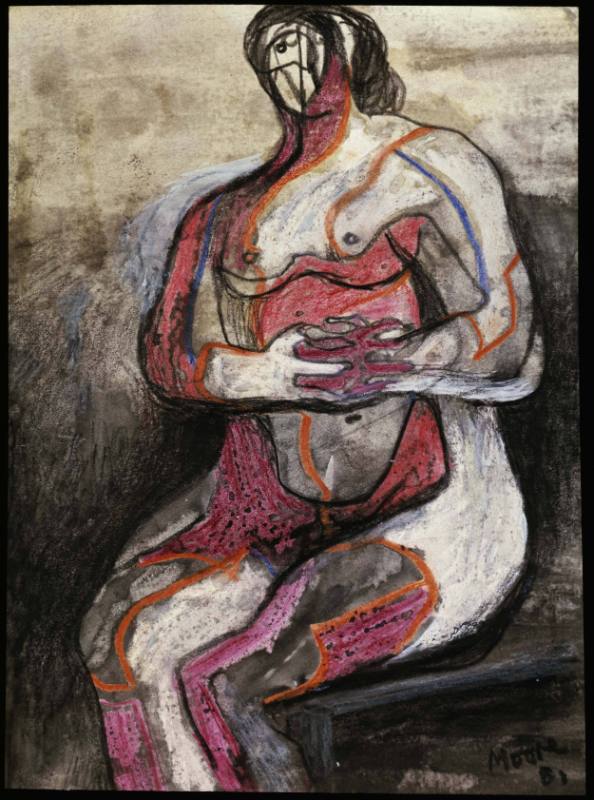 Seated Nude