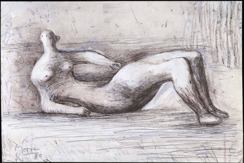 Reclining Figure: Idea for Sculpture