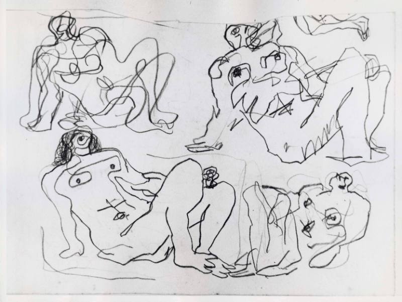 Four Reclining Figures