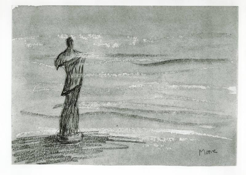 Figure in Imaginary Landscape