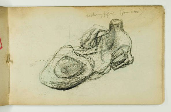 Bone Reclining Figure