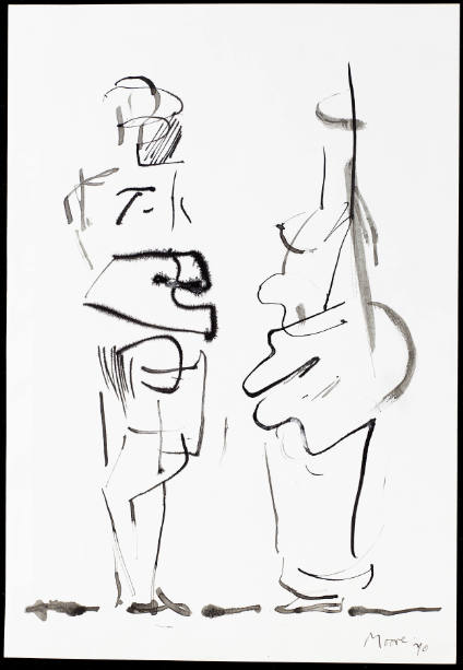 Two Standing Figures I