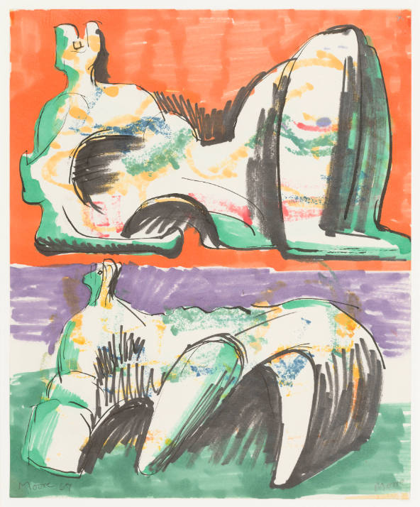 Two Reclining Figures