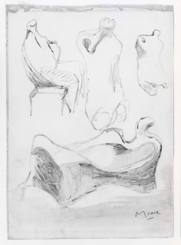 Ideas for Sculpture: Reclining and Seated Figures