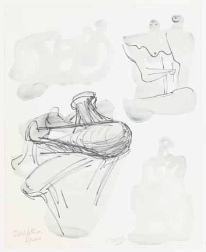 Ideas for Sculpture: Seated and Reclining Figures