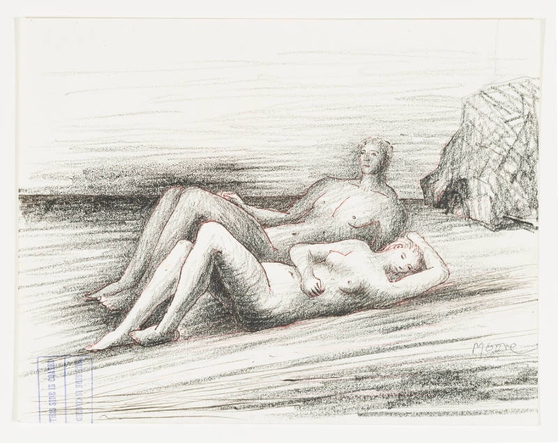 Reclining Man and Woman