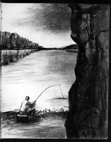 Man Fishing