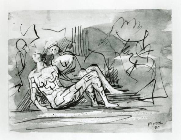 Two Reclining Figures