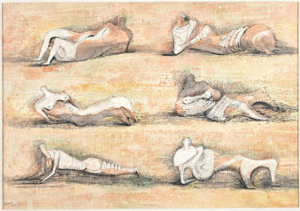 Six Reclining Figures