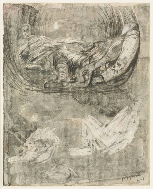 Two Sleeping Figures