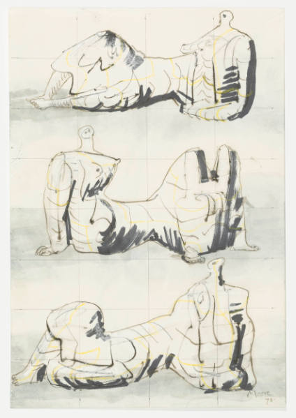 Three Reclining Figures