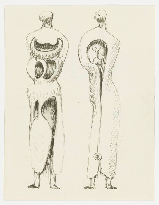 Two Standing Figures