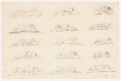 Fifteen Reclining Figures