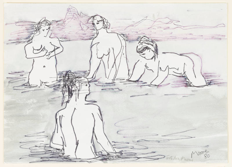 Women Bathing, Forte dei Marmi