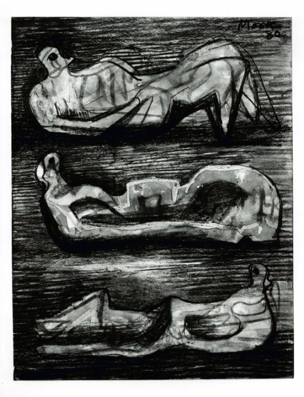 Three Reclining Figures