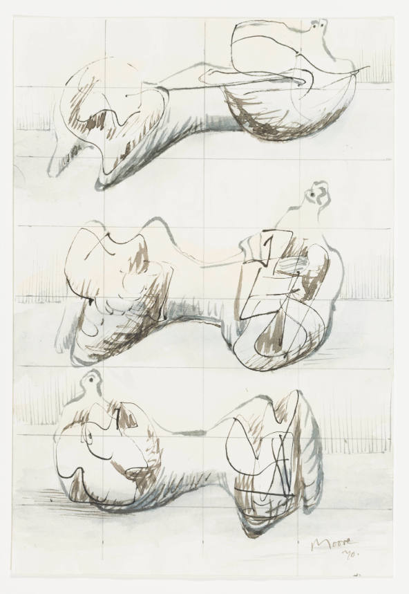 Three Reclining Figures