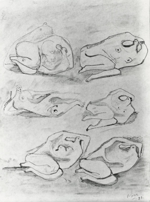 Six Reclining Figures