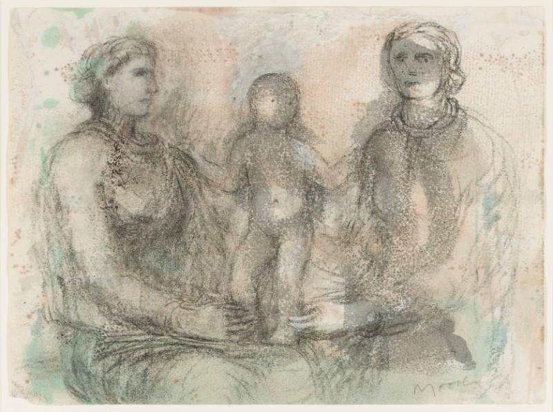 Two Women and a Child