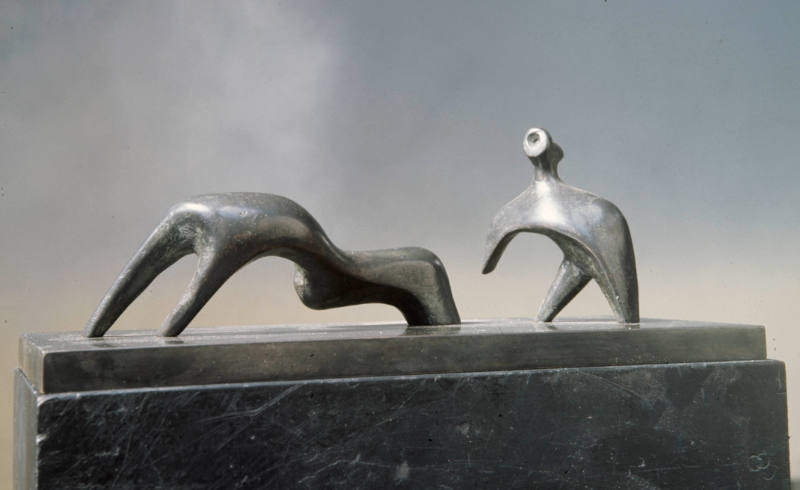 Two Piece Reclining Figure: Thin