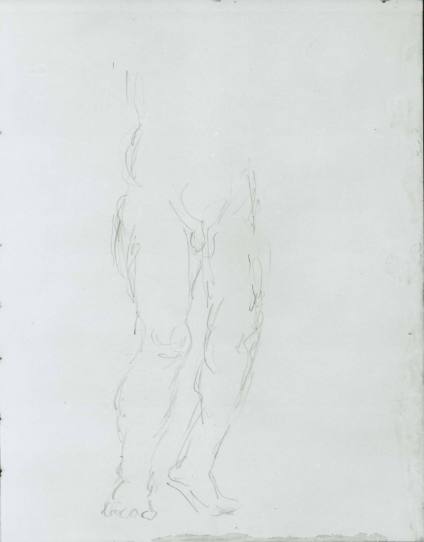 Half-Figure of a Man