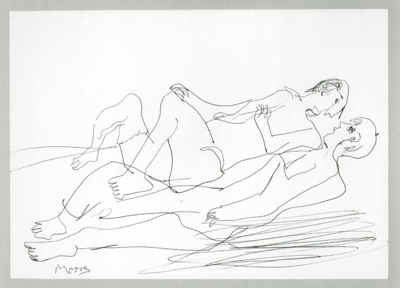 Reclining Figures: Man and Woman