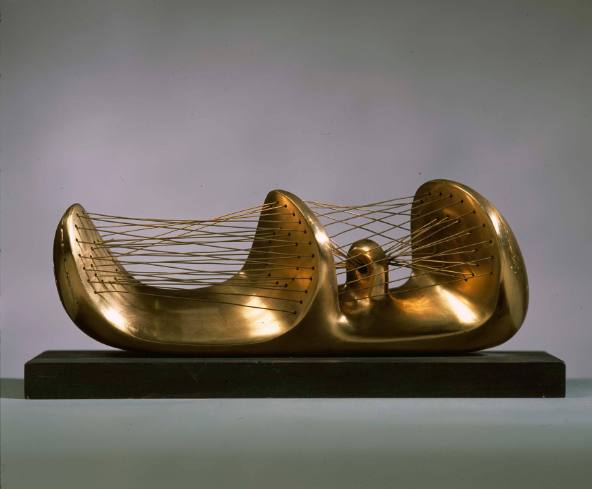 Reclining Stringed Figure