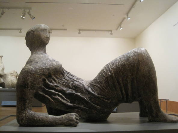 Draped Reclining Figure