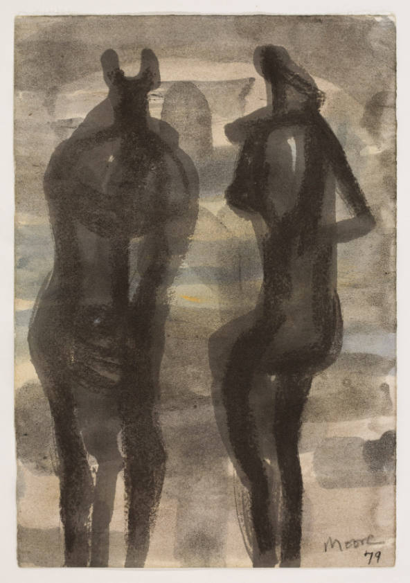 Two Standing Women