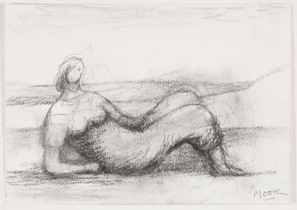 Reclining Figure in Landscape