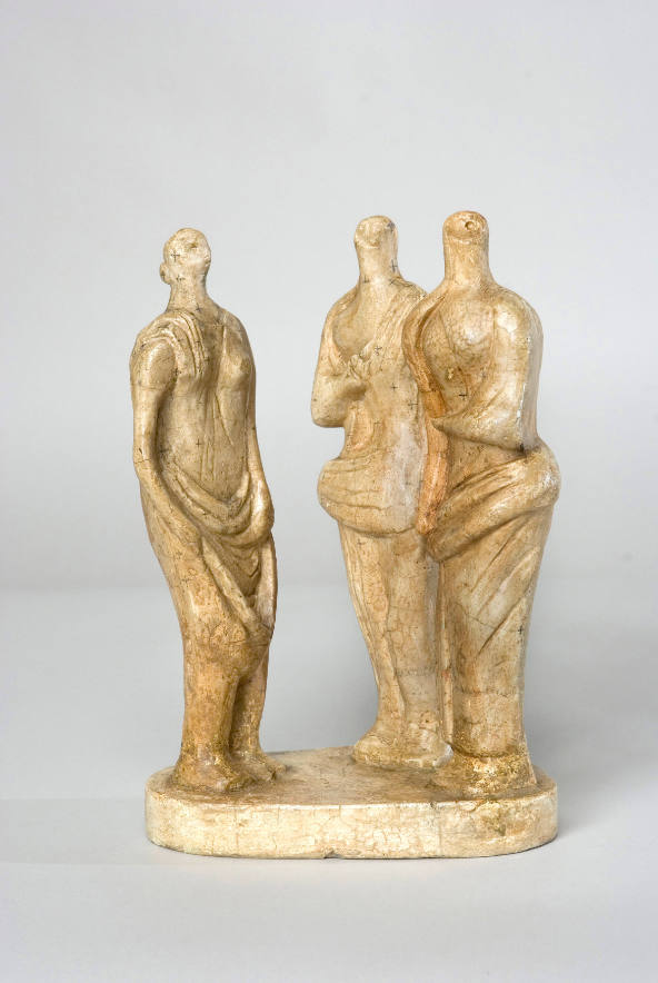 Three Standing Figures