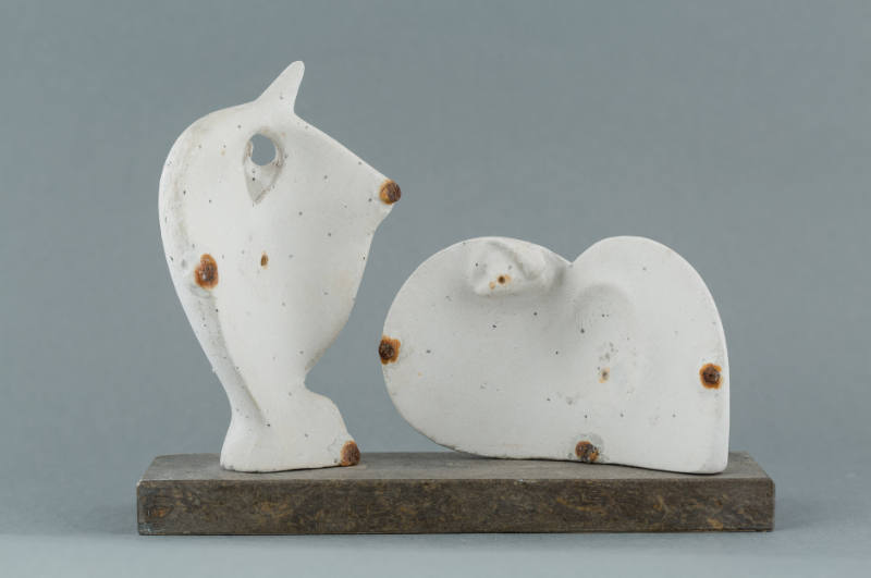 Two Piece Reclining Figure: Double Circle