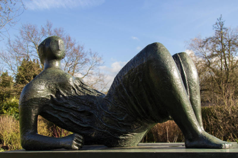 Draped Reclining Figure