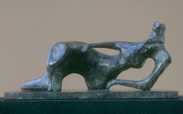 Maquette for Reclining Figure: Open Pose