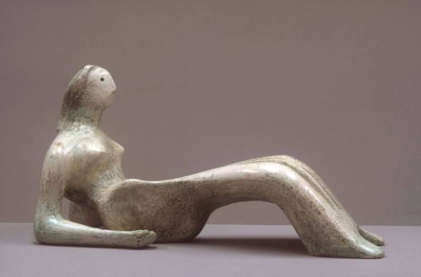 Working Model for Reclining Figure: Bone Skirt