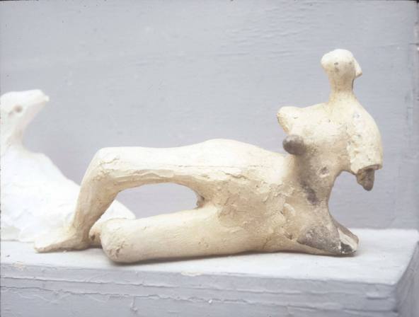 Maquette for Reclining Figure No.7