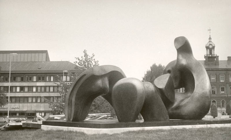 Three Piece Reclining Figure: Draped