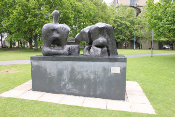 Two Piece Reclining Figure No.3