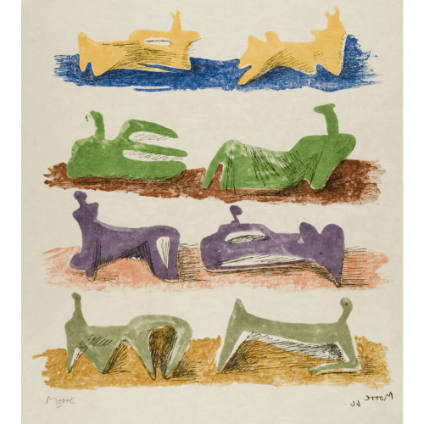 Eight Reclining Figures