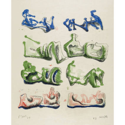 Eight Reclining Figures