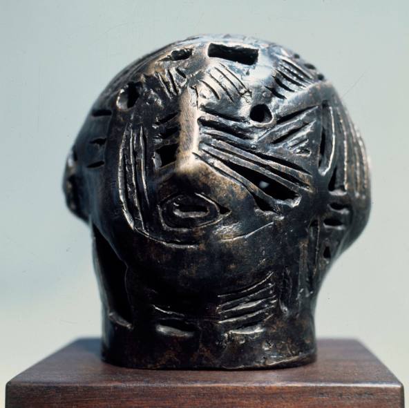 Maquette for Strapwork Head