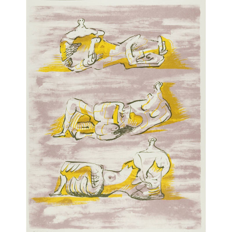 Three Reclining Figures