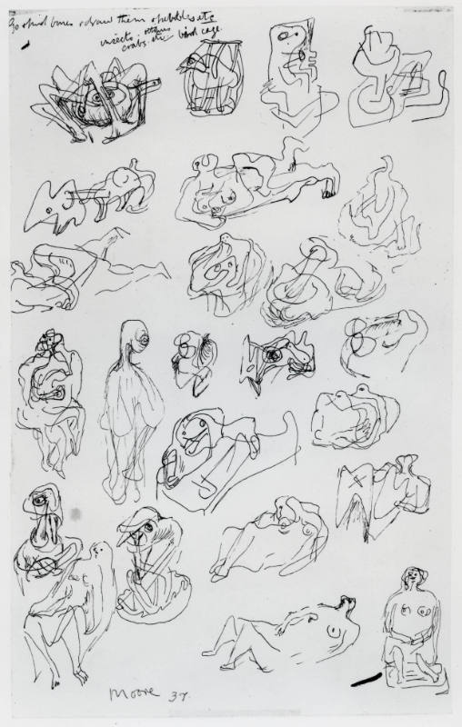 Ideas for Sculpture: Reclining and Seated Figures