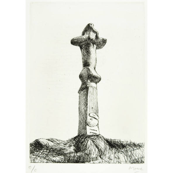 Glenkiln Cross, Plate I