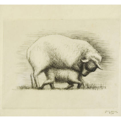 Sheep with Lamb IV