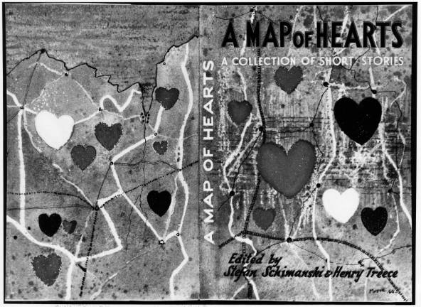 Cover Design for 'A Map of Hearts'