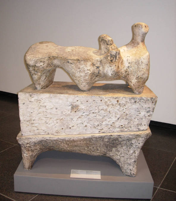 Reclining Figure on Pedestal