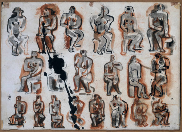 Ideas for Sculpture: Twenty Seated Figures